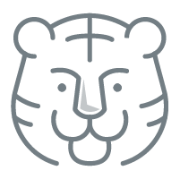 Icon of a tiger